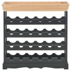 Armoire à Vin Noir 70 X 22,5 X 70,5 Cm MDF -Lexibook Magasin armoire a vin noir 70 x 22 5 x 70 5 cm mdf 8719883559155 1160943