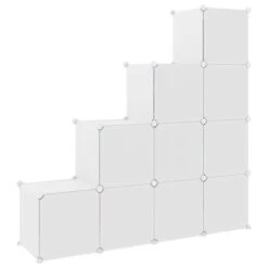 Armoire De Rangement Pour Enfants Avec 10 Cubes Blanc PP -Lexibook Magasin armoire de rangement pour enfants avec 10 cubes blanc pp 3666722605977 1391068