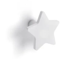 Lexibook Magasin -Lexibook Magasin armoire penderie blanc avec miroir et pieds bois clair et patere etoile blanc 8435540606504 278884