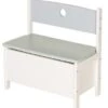 Banc Coffre Hêtre Blanc Coloré Pepino -Lexibook Magasin banc coffre hetre blanc colore pepino 4010221081159 152442