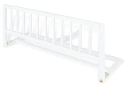 Pinolino Barrière De Protection De Lit Enfant Hêtre Laqué Blanc Classic