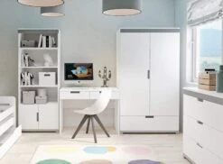 Bibliothèque Enfant Blanche Moly -Lexibook Magasin bibliotheque enfant blanche moly 3666722166751 1234649