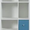 Bibliothèque Enfant Bois Blanc Et Bleu Candy Blue -Lexibook Magasin bibliotheque enfant bois blanc et bleu candy blue 4042219152947 151675