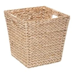 Boîte De Rangement 31x31 Cm - Jonc Naturel