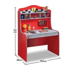 Bureau Enfant Rouge Racing Kup 2 Tiroirs 103 Cm -Lexibook Magasin bureau enfant rouge racing kup 2 tiroirs 103 cm 3666722907460 1485631