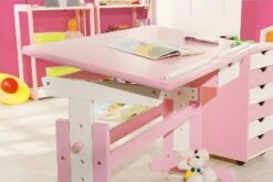 Bureau Inclinable Bois Rose Et Blanc Rubi -Lexibook Magasin bureau inclinable bois rose et blanc cecilia 4010340998352 578052