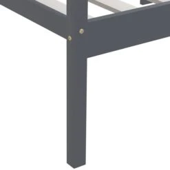 Lit Banquette Gris Foncé Bois De Pin Massif 90x200 Cm -Lexibook Magasin cadre de lit gris fonce bois de pin massif 90x200 cm 3666722222433 1136524