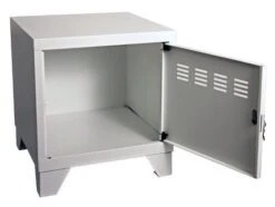 Caisson De Rangement 1 Porte Métal Blanc Brillant Lee -Lexibook Magasin caisson de rangement 1 porte metal blanc brillant lee 3219092022068 353446