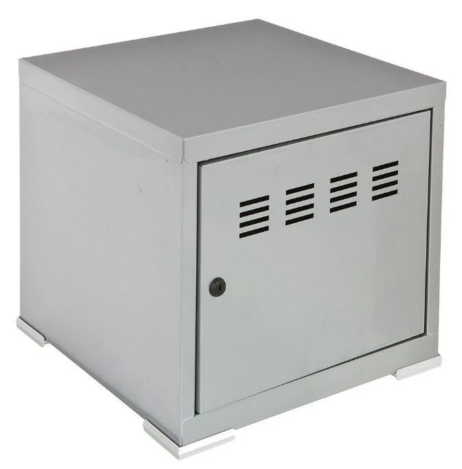 Caisson De Rangement 1 Porte Métal Gris Mat Pilake 4 Caisson De Rangement 1 Porte Métal Gris Mat Pilake – Image 2