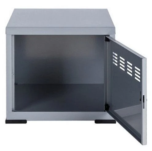 Caisson De Rangement 1 Porte Métal Gris Mat Pilake 5 Caisson De Rangement 1 Porte Métal Gris Mat Pilake – Image 3