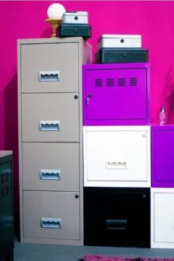 Caisson De Rangement 1 Tiroir Métal Noir Brillant Baryl -Lexibook Magasin caisson de rangement 1 tiroir metal noir brillant baryl 3219092022136 353460