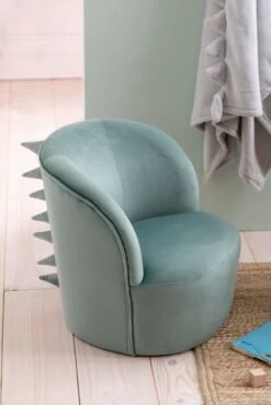 Chaise Enfant Dragon Velours Vert Menthe Dago -Lexibook Magasin chaise enfant dragon velours vert menthe dago 5400924171254 1339072