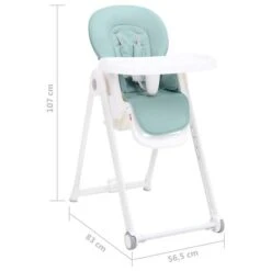 Chaise Haute Bébé Turquoise Aluminium -Lexibook Magasin chaise haute bebe turquoise aluminium 3666722216128 1147747