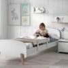 Chambre Enfant 2 Pièces Lit Et Chevet Laqué Blanc Et Pin Clair Kiddy 90x200 Cm -Lexibook Magasin chambre enfant 2 pieces lit et chevet laque blanc et pin clair kiddy 90x200 cm 5420070222945 691958
