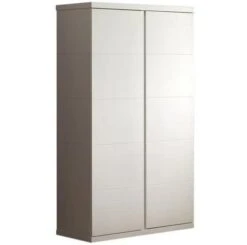 Chambre Enfant 3 Pièces Lit Chevet Et Armoire 2 Portes Bois Laqué Blanc Lara 90x200 Cm -Lexibook Magasin chambre enfant 3 pieces lit chevet et armoire 2 portes bois laque blanc lara 90x200 cm 5420070213424 690476