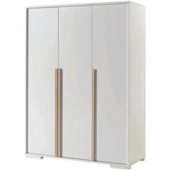 Chambre Enfant 4 Pièces Lit Chevet Bureau Et Armoire 3 Portes Bois Hêtre Blanc Mat London 90x200 Cm -Lexibook Magasin chambre enfant 4 pieces lit chevet bureau et armoire 3 portes bois hetre blanc mat london 90x200 cm 5420070233323 689805