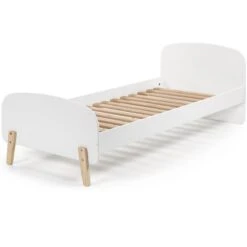 Lexibook Magasin -Lexibook Magasin chambre enfant 5 pieces lit chevet bureau bibliotheque et armoire 2 portes laque blanc et pin clair kiddy 5420070228435 692035