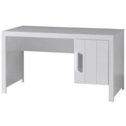 Chambre Enfant 5 Pièces Lit Chevet Bureau Bibliothèque Et Armoire 2 Portes Pin Massif Laqué Blanc Erik 90x200 Cm -Lexibook Magasin chambre enfant 5 pieces lit chevet bureau bibliotheque et armoire 2 portes pin massif laque blanc erik 90x200 cm 5420070223355 691667