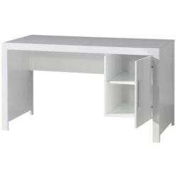 Chambre Enfant 5 Pièces Lit Chevet Bureau Bibliothèque Et Armoire 2 Portes Pin Massif Laqué Blanc Erik 90x200 Cm -Lexibook Magasin chambre enfant 5 pieces lit chevet bureau bibliotheque et armoire 2 portes pin massif laque blanc erik 90x200 cm 5420070223355 691668