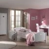 Chambre Enfant 5 Pièces Lit Sommier Chevet Bureau Et Armoire 2 Portes Bois Laqué Blanc Cœur 90x200 Cm -Lexibook Magasin chambre enfant 5 pieces lit sommier chevet bureau et armoire 2 portes bois laque blanc c ur 90x200 cm 5420070224888 691258