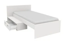 Chambre Enfant Complète 2 Pièces Bois Mdf Blanc Nutéa Lit + Bureau -Lexibook Magasin chambre enfant complete 2 pieces bois mdf blanc nutea lit bureau 3480940289401 577265