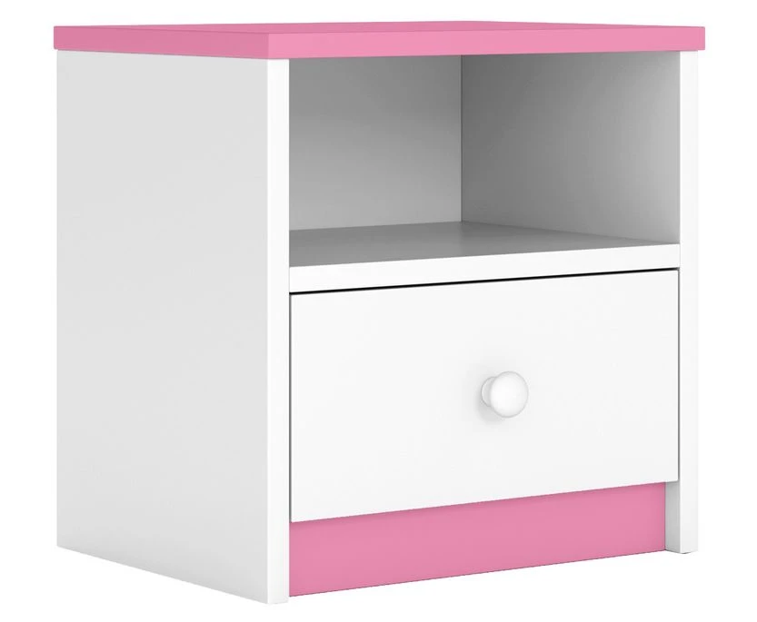 Chevet Blanc Et Rose Drimy 3 Chevet Blanc Et Rose Drimy