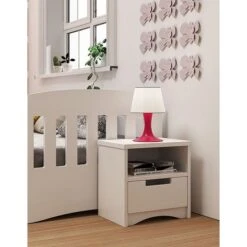 Chevet Blanc Klaky 16 Chevet Blanc Klaky -Lexibook Magasin chevet blanc klaky 3666722166829 1234611