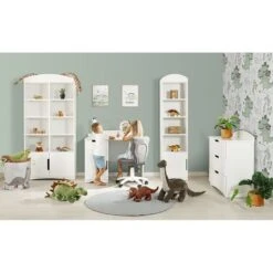 Chevet Blanc Klaky 17 Chevet Blanc Klaky -Lexibook Magasin chevet blanc klaky 3666722166829 1234612