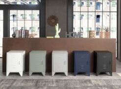 Chevet Enfant Métal Blanc Mat Bronx -Lexibook Magasin chevet enfant metal blanc mat bronxx 5420070235914 695466