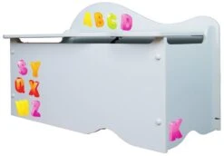 Coffre à Jouets Chiffres Et Lettres