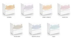 Commode 3 Tiroirs Laqué Blanc Et Motif Beige Fox -Lexibook Magasin commode 3 tiroirs laque blanc et motif beige fox 328089