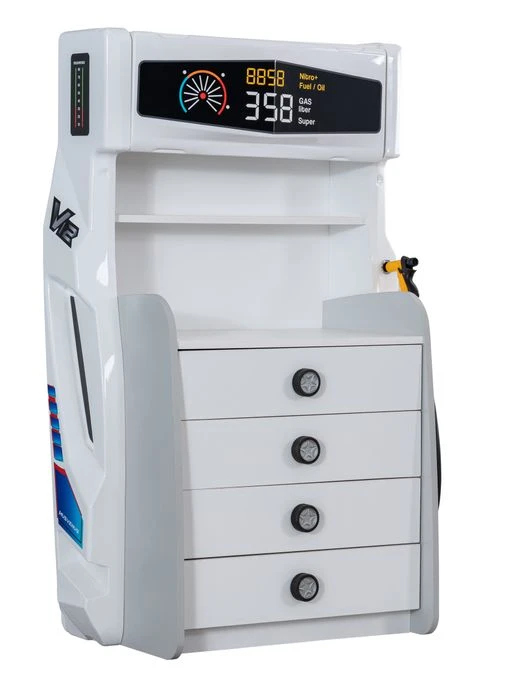 Commode Enfant 4 Tiroirs Blanc Pompe à Essence 9 Commode Enfant 4 Tiroirs Blanc Pompe à Essence – Image 7