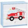 Commode Enfant Bleue Camion De Pompier 80 Cm -Lexibook Magasin commode enfant bleue camion de pompier 80 cm 3666722168601 1235444