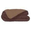 Couette Microfibre 400g/m² CALGARY Choco & Moka 200x200cm