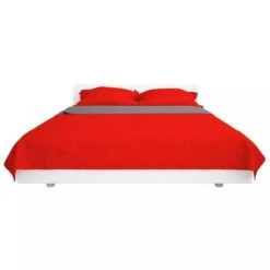 Couvre-lit Matelassé Double-face Rouge Et Gris 170x210 Cm 9 Couvre-lit Matelassé Double-face Rouge Et Gris 170x210 Cm -Lexibook Magasin couvre lit matelasse double face rouge et gris 170x210 cm 3666722520577 586234