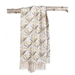 DEKO & CO Plaid Imprimé Savana - 130 X 150 Cm