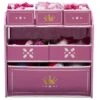 DELTA CHILDREN Meuble De Rangement Couronne Blanc - Rose -Lexibook Magasin delta children meuble de rangement couronne blanc rose 0080213089320 521488