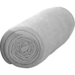 TODAY Drap Housse 90X190 1 Personne Percale Uni Gris PREMIUM