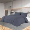Ensemble De Housse De Couette Anthracite 140x200 Cm Microfibre -Lexibook Magasin ensemble de housse de couette anthracite 140x200 cm microfibre 3666722873888 1472393