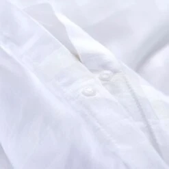 Ensemble Housse De Couette Satin De Coton Blanc 155x220/80x80cm -Lexibook Magasin ensemble housse de couette satin de coton blanc 155x220 80x80cm 8718475515708 1268784