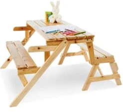 Pinolino Ensemble Pic Nique 2en1 Enfant épicéa Massif Clair Elli