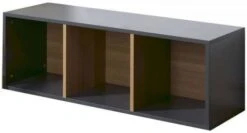 Etagère 3 Cases Anthracite Et Merisier Clair Multicases -Lexibook Magasin etagere 3 cases anthracite et merisier clair multicases 3700429610077 655571