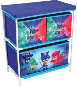 Étagère à 3 Casiers Pyjamasques