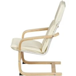 Fauteuil Enfant Tissu Blanc Et Pieds Bouleau Massif Clair Elis -Lexibook Magasin fauteuil enfant tissu blanc et pieds bouleau massif clair zia 3248111306148 413834