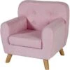 Fauteuil Enfant Tissu Rose Et Pieds Bois Massif Clair Nitty -Lexibook Magasin fauteuil enfant tissu rose et pieds bois massif clair nolby 3248115114350 412732
