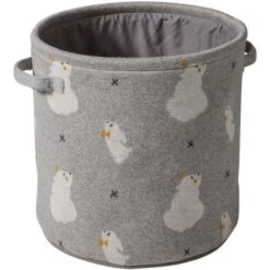 Gaby & Sam - Panier De Rangement - Matiere Veloudoux