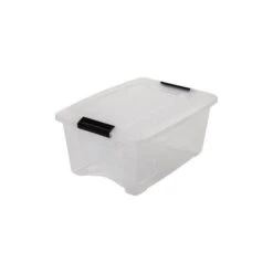 IRIS OHYAMA Lot De 6 Boîtes De Rangement Empilables - Transparent - 30 L - 58 X 39,5 X 20,5 Cm -Lexibook Magasin iris ohyama lot de 6 boites de rangement empilables transparent 30 l 58 x 39 5 x 20 5 cm 8716382192890 488490