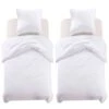 Jeu De Housse De Couette Blanc 140x200/60x70 Cm -Lexibook Magasin jeu de housse de couette blanc 140x200 60x70 cm 8718475595069 648619