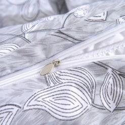 Jeu De Housse De Couette Motif Floral Rayé 140x220/60x70 Cm 3 -Lexibook Magasin jeu de housse de couette motif floral raye 140x220 60x70 cm 8718475595571 648932