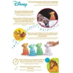 LE ROI LION - Veilleuse LED Simba - Changement De Couleurs, Matiere Anti-choc Et Auto-extinction - LEXIBOOK -Lexibook Magasin le roi lion veilleuse led simba changement de couleurs matiere anti choc et auto extinction lexibook 3380743077345 1343699